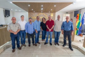 Conselheiros reunidos com as lideranças de Xangri-lá, Capão da Canoa e região